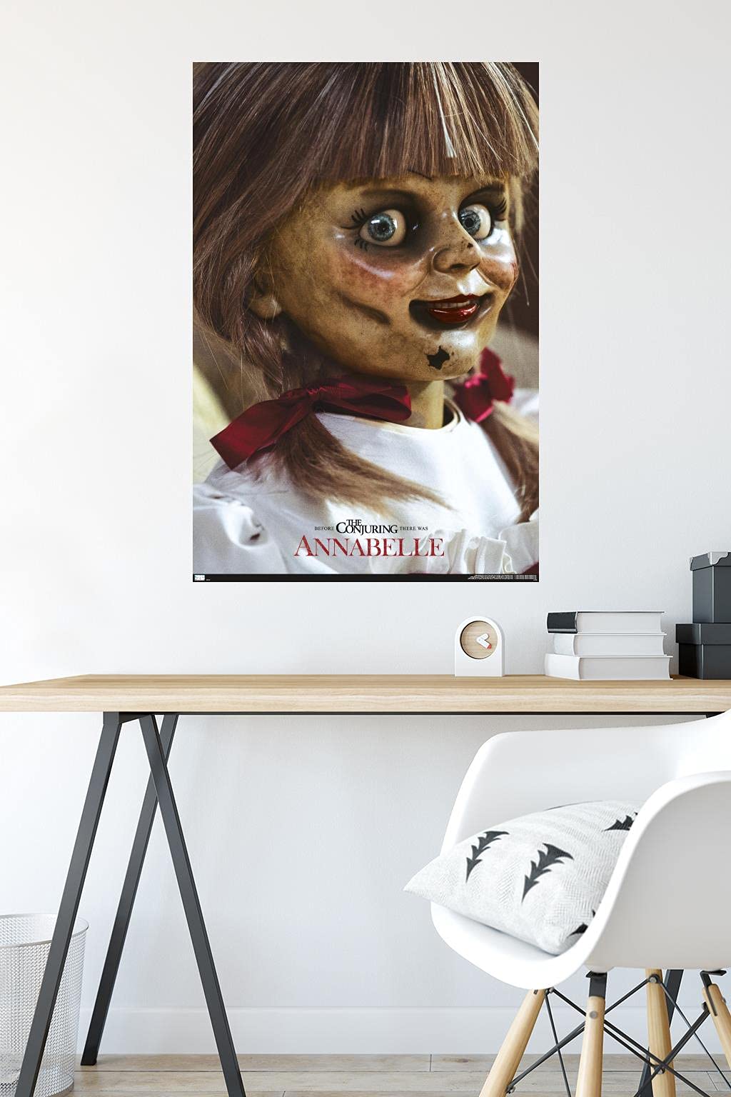 Amazon.com: Annabelle - Close Up Wall Poster, 34L x 22.4W, Premium